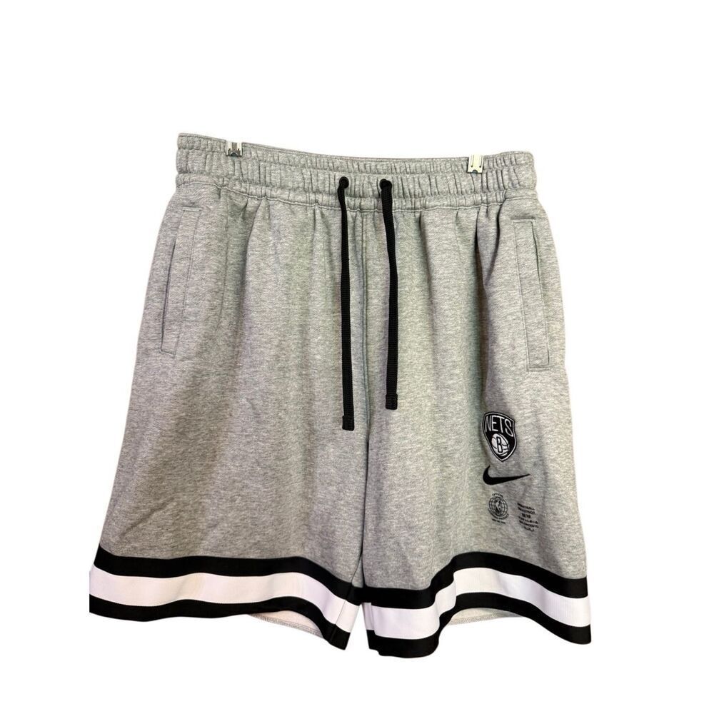 Nike NBA Brooklyn Nets Courtside Fleece Shorts Sz L
